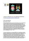 Liverpool FC vs Manchester City 27.11.2011 SelMcKenzie Selzer-McKenzie