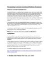 Recognizing Common Gestational Diabetes Symptoms