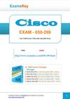 Free CISCO 650-299 Practice Test