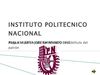 PRESENTACION DEL POLITECNICO