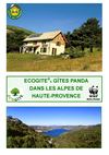 Ecogites et Gîtes Panda dans les Alpes de Haute-Provence