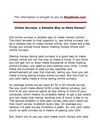 Online Surveys- a Reliable Way to Make Money?