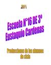 producciones de los alumnos de ciclo
