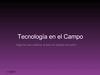 Tecnología en el campo