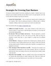 Strategies for Growing Your Business