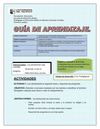 Guía de Aprendizaje