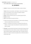 Ficha de Trabajo del Adviento