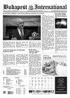 Budapest International newspaper edition week commencing November 7 2011.