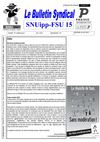 Bulletin SNUipp-FSU 15 du 25 novembre 2011