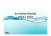 Projet fédéral FFCK 2010-2020