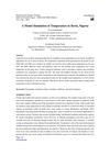 A Model Simulation of Temperature in Ilorin, Nigeria