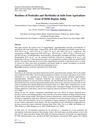 Residues of Pesticides and Herbicides in Soils from Agriculture Areas of Delhi Region, India