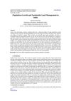 Population Growth and Sustainable Land Management in India