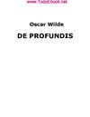 Oscar Wilde - De Profundis - v1.0