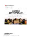 HISTÒRIA CONTEMPORÀNIA 4. El món actual