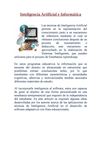 Relacion de la Informática Educativa y La inteligencia Artificial