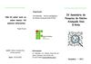 Folder IV Seminário de Pesquisa do Núcleo Avançado Dias D'Ávila