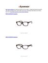 Designer Marc Jacobs Eyeglasses
