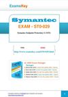 Free SYMANTEC ST0-029 Practice Test