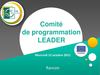 Diaporama du Comité de programmation LEADER du GAL Marche Occitane en date du 12 oct. 2011