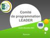 Diaporama du Comité de programmation LEADER du GAL Marche Occitane en date du 08 dèc. 2011