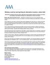 Whiskey could be next big thing for alternative investors, claims AAA