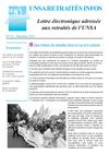 La Lettre UNSA-Retraités N°16 Octobre 2011