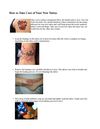 How to Take Care of Your New Tattoo - Tattoo Care Instructions 