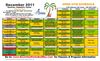 December Gym Calendar