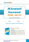 Free ALCATEL LUCENT 4A0-104 Practice Test