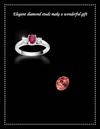 Elegant diamond studs make a wonderful gift