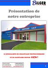 Présentation entreprise Bilger