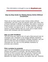 Step by Step Guide for Making Money Online Without Investment
