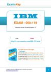 Free IBM 000-119 Practice Test