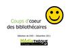 Coups d'coeur DVD - 12/2011