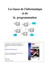 les bases de l'informatique et de la programmation