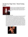 The Best Easy Magic Tricks - Mental Training Lessons