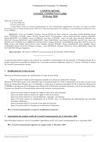 Compte rendu du Conseil Communautaire du 19 février 2010