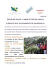 Convocatoria Escuela Taller y Casas de Oficio.