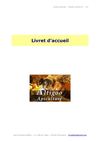 Livret d'accueil