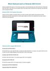 Nintendo 3DS V3.0.0-6 system udpated and lock many flashcards