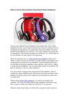 Where to find the Most beneficial Cheap Monster Beats Headphones