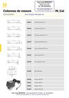 Liste accessoire colonne Hical 