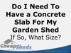 FAQ - Concrete Slab