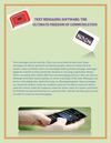 TEXT MESSAGING SOFTWARE www.shortcodes.com