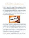 Cost-Effective Toll Free Numbers for Small Business
