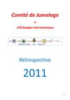 Rétrospective 2011