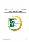 Fiches (actualisées déb. 2012)_Programme LEADER 2009-2015 du GAL Marche Occitane
