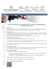 Grup Gestió Girona - Nota Informativa 2011-12 JA S’HAN PUBLICAT LES DIFERENTS LÍNIES DE FINANÇAMENT ICO PER...