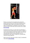 Bet on boxing tips to remember